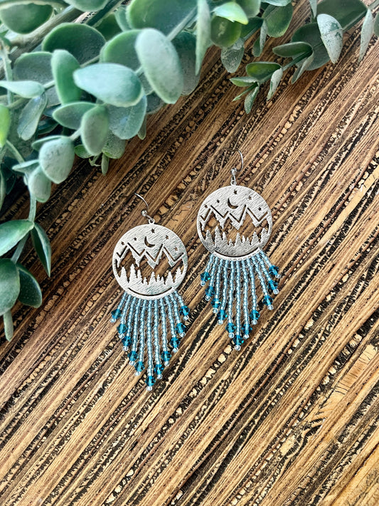 Short Blue Mountain Fringe
